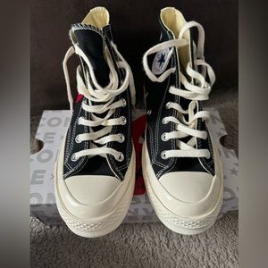 Comme des Garçons PLAY x Converse Unisex Chuck Taylor All Star High-Top Sneakers